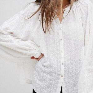 Free People Peasant Blouse